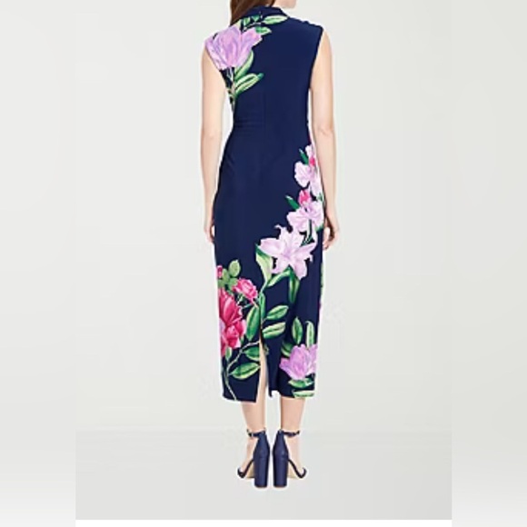 Clover And Sloane Womens Sleeveless Floral Maxi Dress Size 2 New With Ta… - Picture 6 of 9